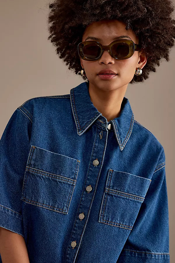 Jimmy Fairly Cinnamon Sunglasses | Anthropologie (UK)