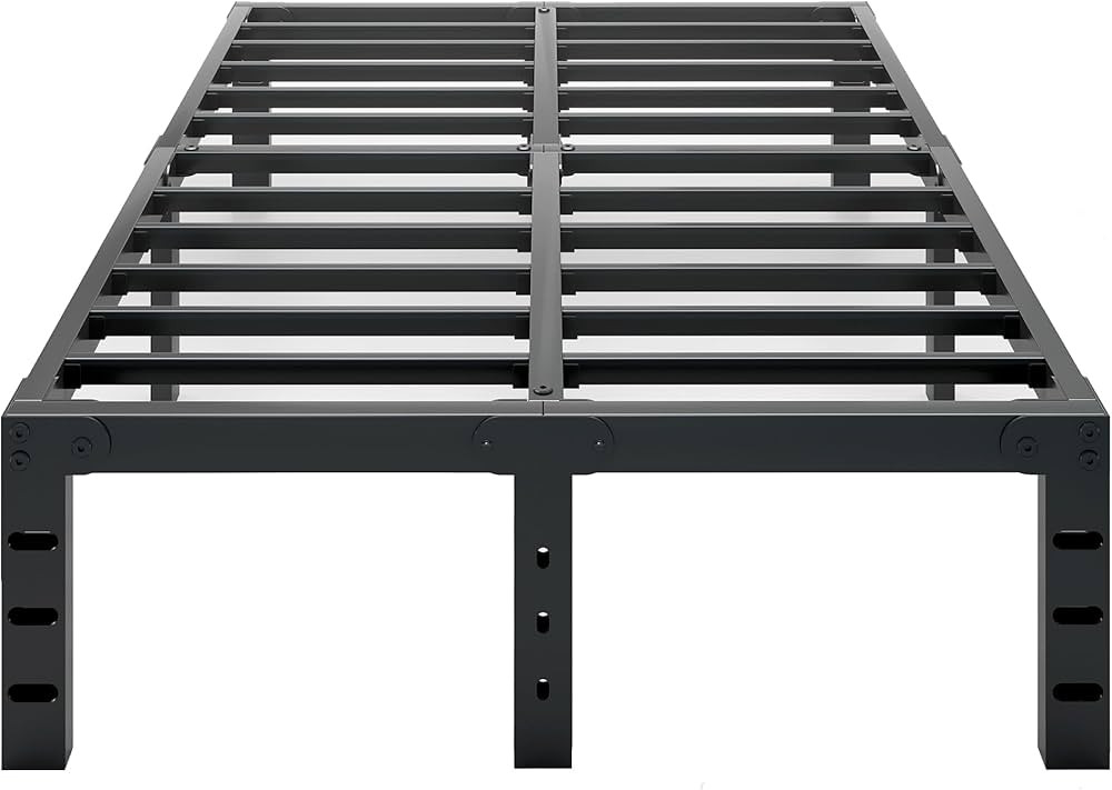 Metal Platform Bed Frame-14 Inch King Size Bed Frame,Steel Slat Support,No Box Spring Needed,Easy... | Amazon (US)