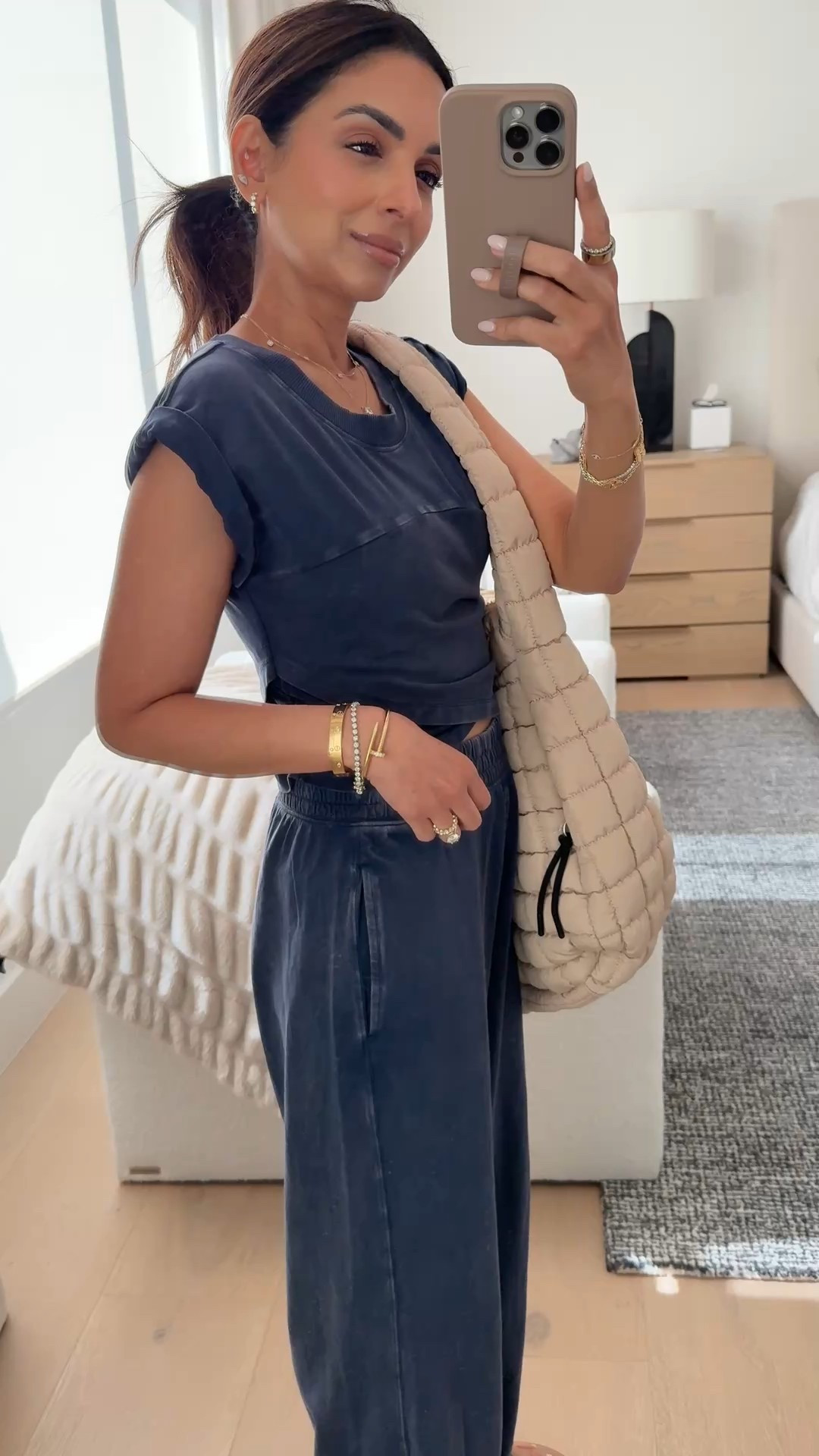 Definitely grabbing this set in another color it's so cute and comfy! I did my true size XS for size reference! Such a fun little set to throw on for errands or travel 

#LTKmomlife #LTKootd #LTKPetite