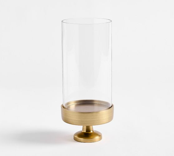 Monique Lhuillier Salerno Hurricane Candle Holder | Pottery Barn (US)