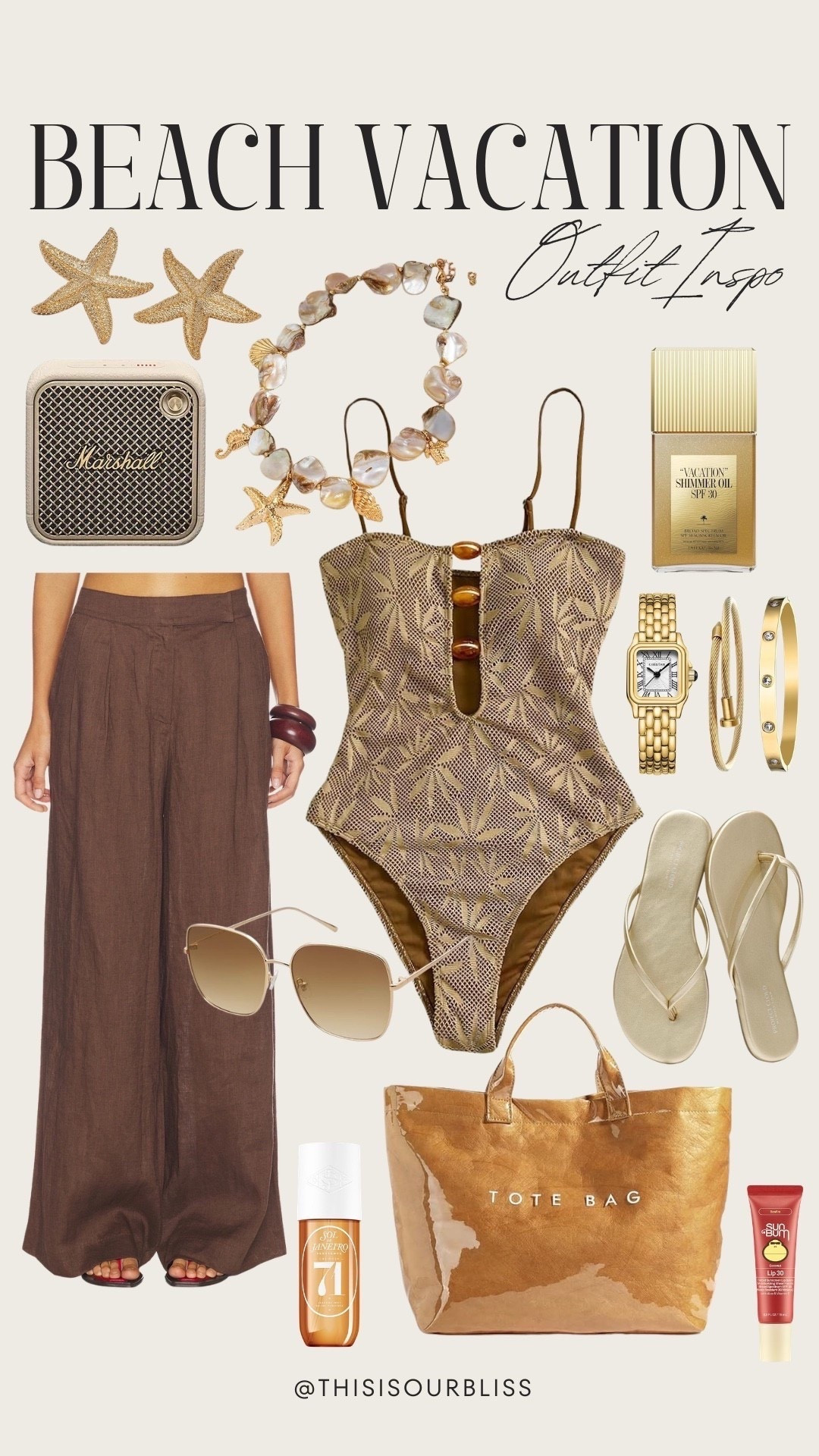  Beach vacation outfit inspo 🏝️ This luxury-looking beach vacation outfit on an Amazon budget is perfect for spring break, tropical vacations, or summer beach trips. I love finding affordable Amazon fashion that looks high end, and this outfit is giving effortless resort style without the designer price tag. Think neutral vacation outfit, beach outfit, and chic summer travel style all in one! 

Amazon, Amazon fashion, Amazon travel, beach, vacation, spring outfit inspo, vacation style ￼

#LTKSaleAlert #LTKmomlife #LTKOver40