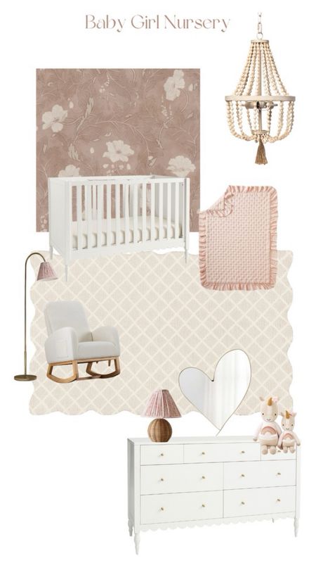 Baby girl nursery🫶🏻

#LTKbaby #LTKkids #LTKhome