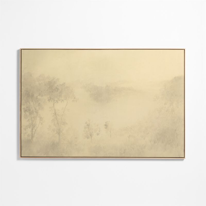 "Alongside You" by Aileen Fitzgerald 72"x48" Framed Wall Art Print | Crate & Barrel | Crate & Barrel