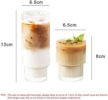 Glass Cup Coffee Mug, Origami Style Transparent Tea Set Heat Resistant Glassware, Wine Ice Beer Cup  | Amazon (US)