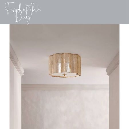 Flush mounts are great for hallways and utility areas of the home where ceiling heights are compromised. This decorative flush mount ceiling light adds a unique and stylish flair to any space!

#LTKhome #LTKSeasonal #LTKfamily