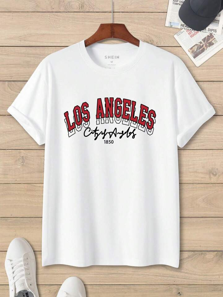Men Letter Graphic Tee | SHEIN