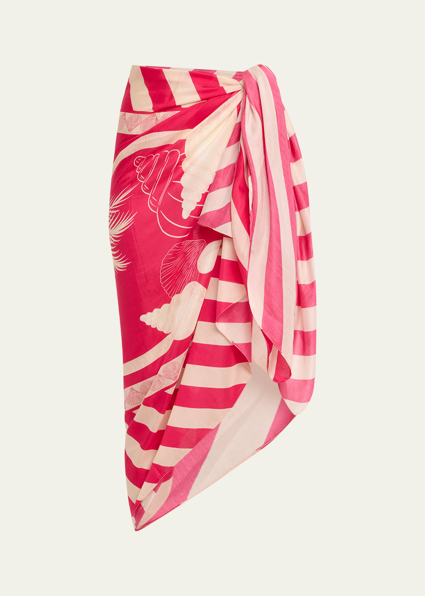 Verandah Parra Stripe Pareo Coverup | Bergdorf Goodman