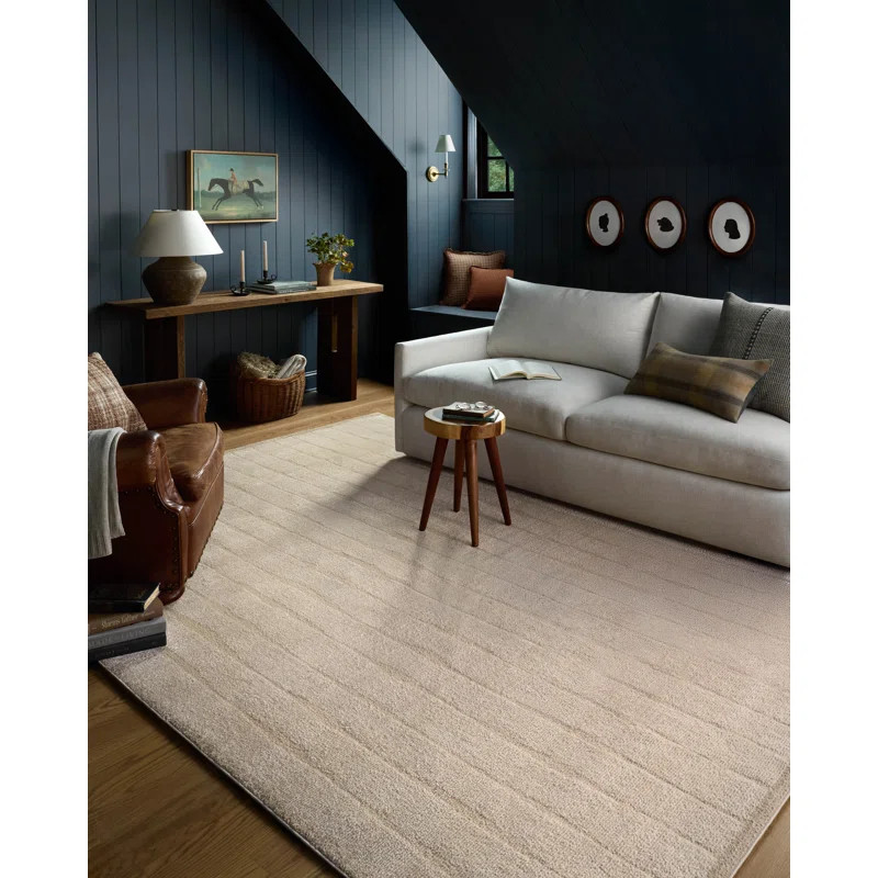 Calvin Ivory / Oatmeal Area Rug | Wayfair North America