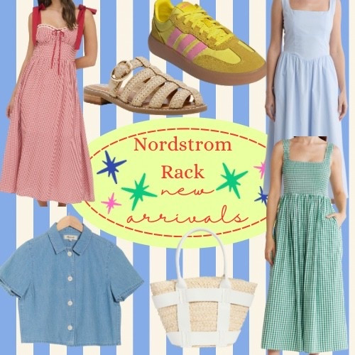 Nordstrom Rack has some steals with their new arrivals! All of these are close to $50! The baby blue WAYF dress is the exact cut of my red and white striped one! Red gingham would be perfect for 🇺🇸🇺🇸!!!

#LTKFindsUnder100 #LTKFindsUnder50 #LTKSeasonal