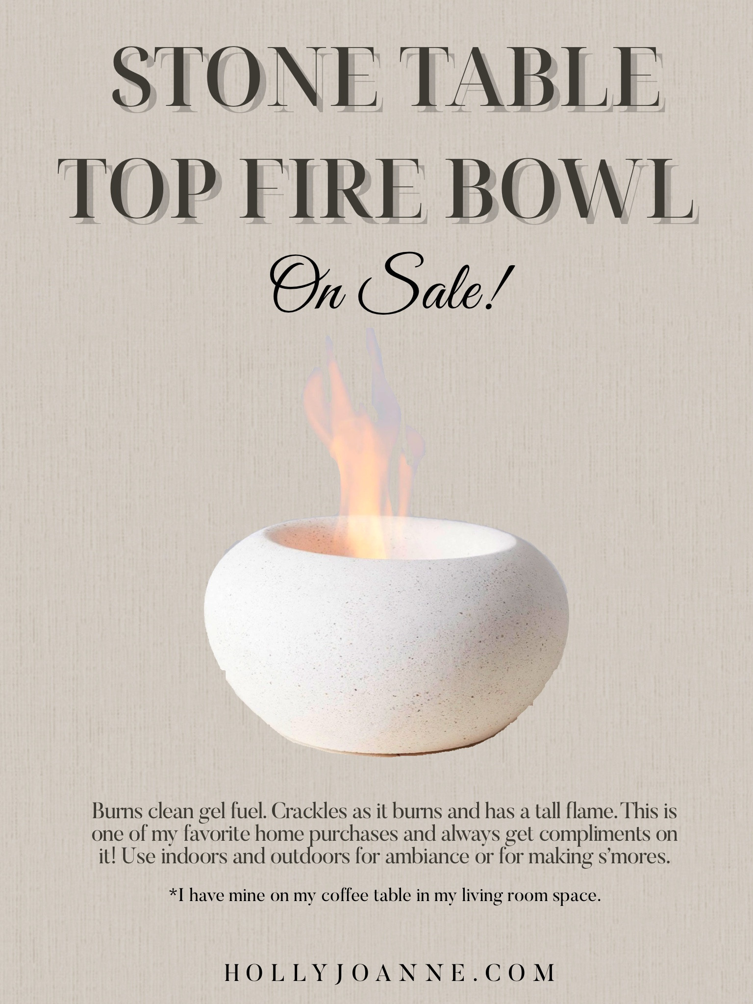 TerraFlame Stone Fire Pit on SALE! Follow @hollyjoannew for style and home finds!! Xx

 Deals | Cyber Week | Tabletop Fire Bowl | Home Ambience | Luxury Home Finds | Wayfair Sale. #HollyJoAnneW 

#LTKhome #LTKGiftGuide #LTKsalealert