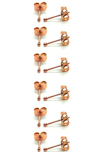 14K Gold Filled Polished Small CZ Pearl Ball Stud Earrings Set for Women Men 20G Surgical Steel H... | Amazon (US)