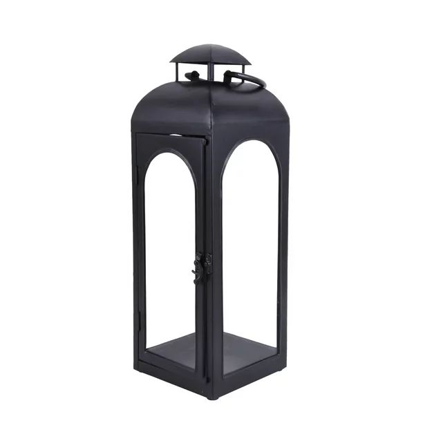 Better Homes & Gardens Metal Lantern, Black, Medium | Walmart (US)