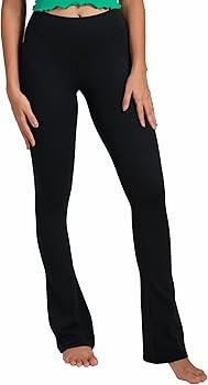 Sunzel Butterflycra High Waist Mini Flared Leggings for Women, Tummy Control Casual Flare Yoga Pa... | Amazon (US)