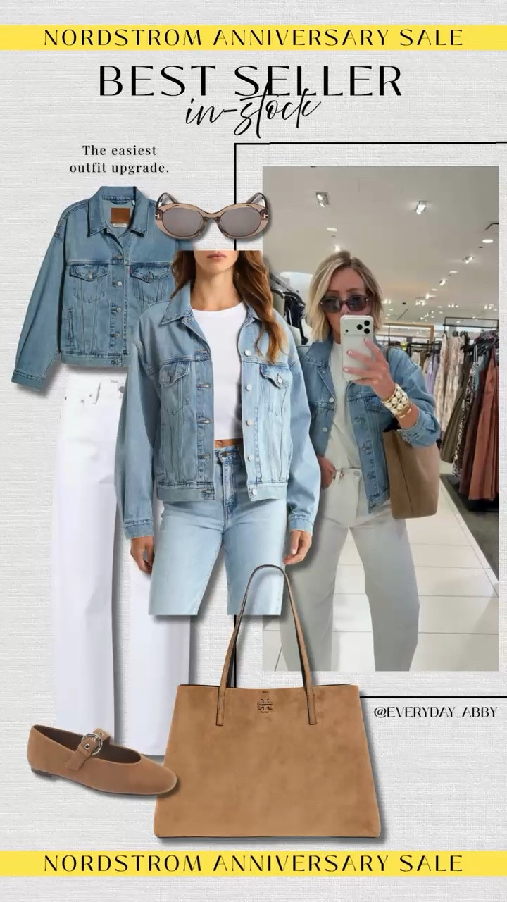 This denim jacket is the one you’ve been waiting for … and on sale! 👏🏻👏🏻

#LTKdayinmylife #LTKgrwm #LTKootd