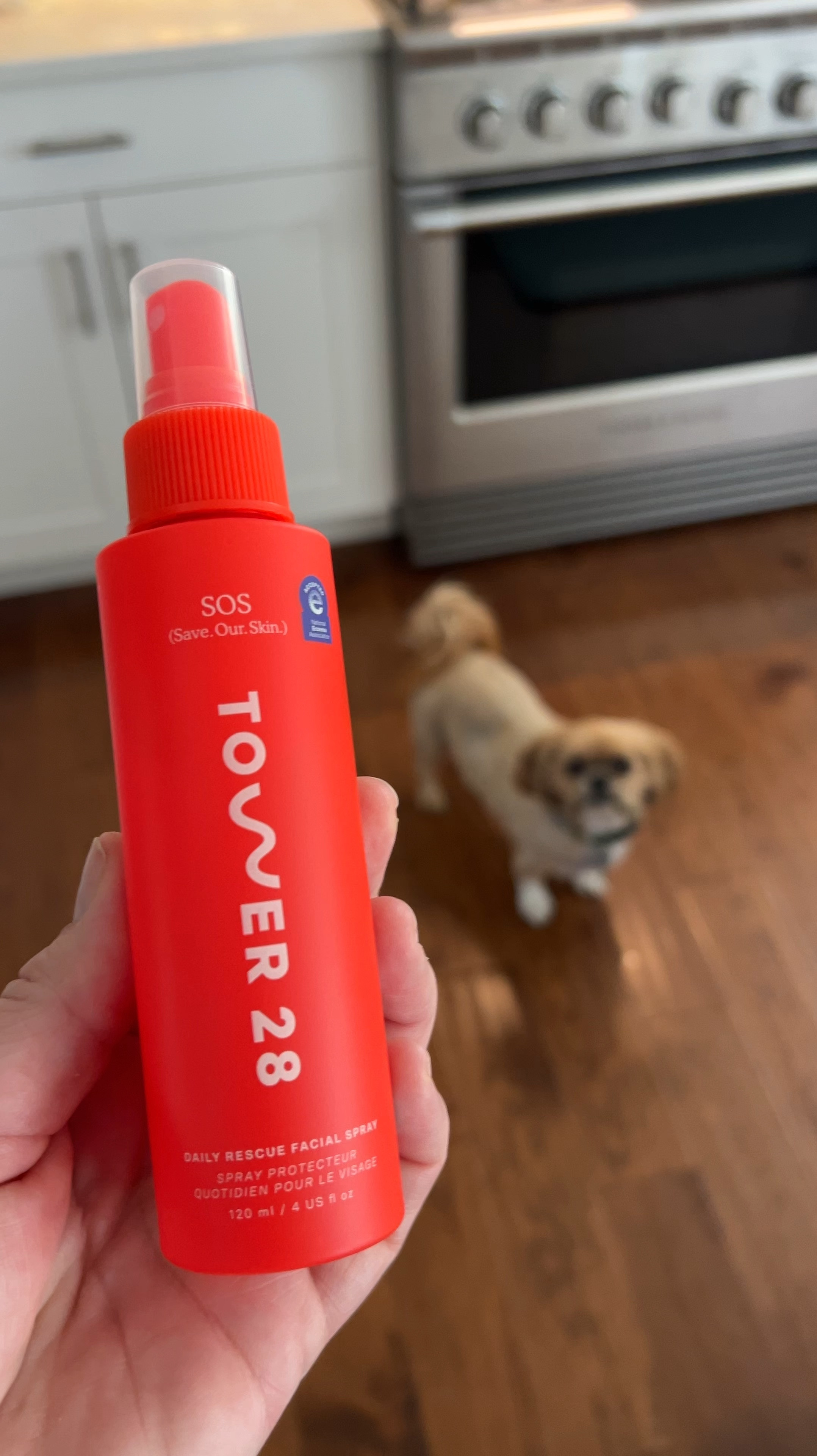 Tower 28 is a Hypochlorus acid spray and it’s helps kill bacteria on the skin. Great for refreshing the skin when you feel sweaty or grimy, but can’t wash your face or to spray on before touching your your makeup. It helps to prevent breakouts from bacteria build up on the skin 

#LTKVideo #LTKFindsUnder50 #LTKBeauty