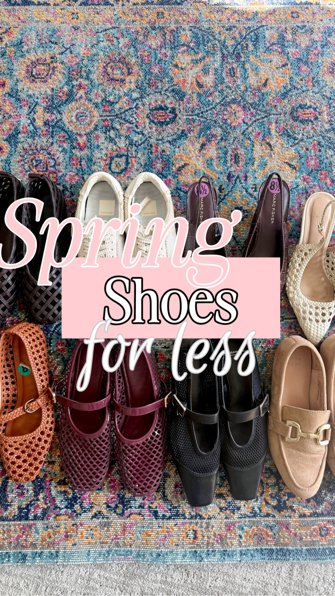 Spring shoes in loving and most are less than $50! And bonus / they're all comfy! 




Spring shoes
Spring finds
Spring shoe collection
Spring flats
