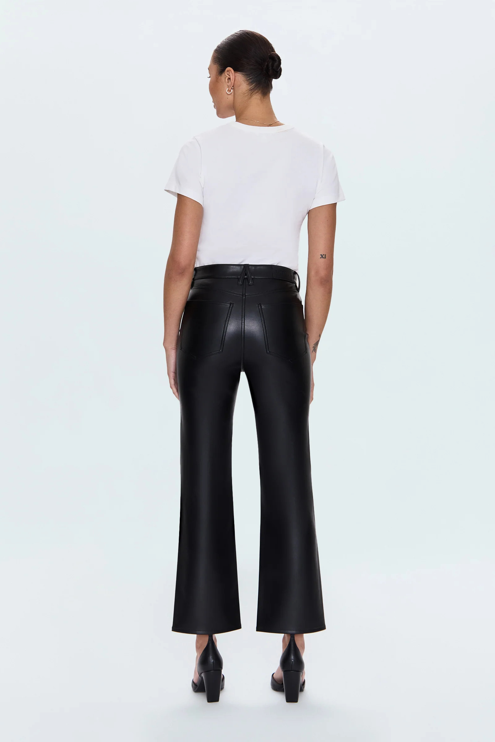 Ally High Rise Ankle Boot Jean - Onyx | Pistola Denim