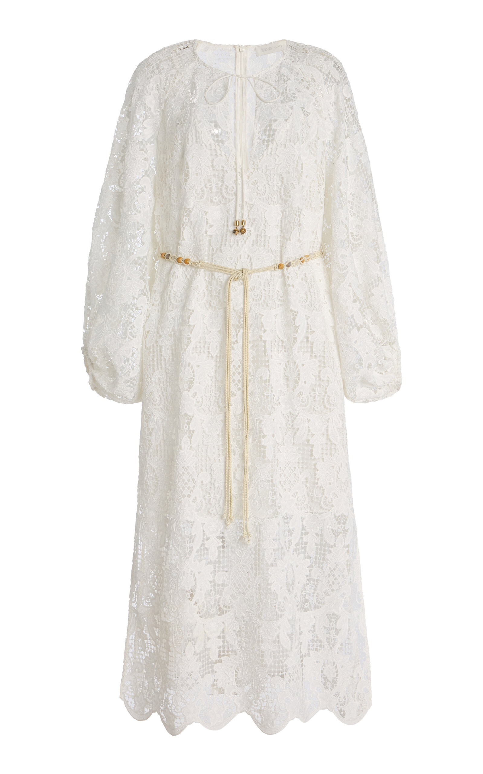 Zimmermann Coco Lace Midi Dress - Moda Operandi | Moda Operandi (Global)