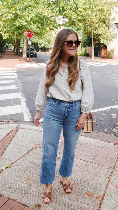 My favorite jeans at the moment and this top! You could also pair with your favorite belt. Love this for the weekend, early fall, and casual work look. 

#LTKfindsunder100 #LTKstyletip #LTKSeasonal