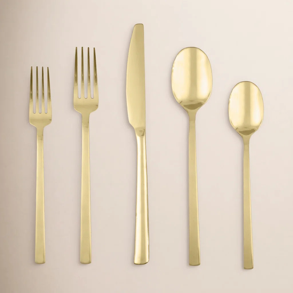 Cambridge Beacon Satin 20-Piece Flatware Set, Service for 4 | Wayfair North America
