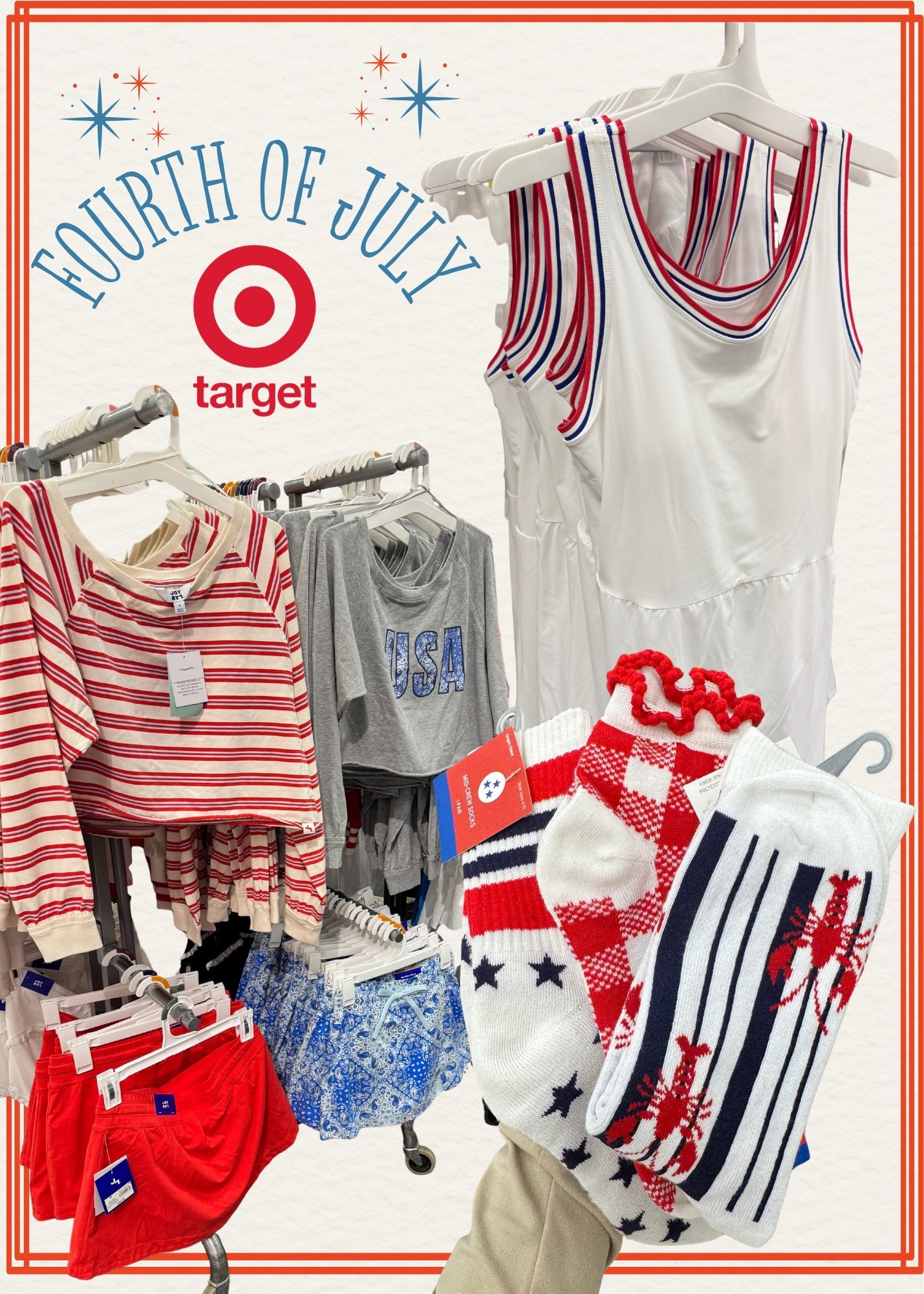 Fourth of July @Target ❤️🤍💙
Summer outfits | vacation outfits | holiday decorations 

#summeroutfits #fourthofjuly

#LTKSeasonal #LTKHome #LTKPetite