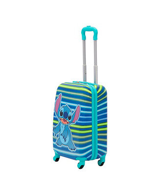 Disney Stitch Neon All Over Print Kids 21" Luggage | Macy's