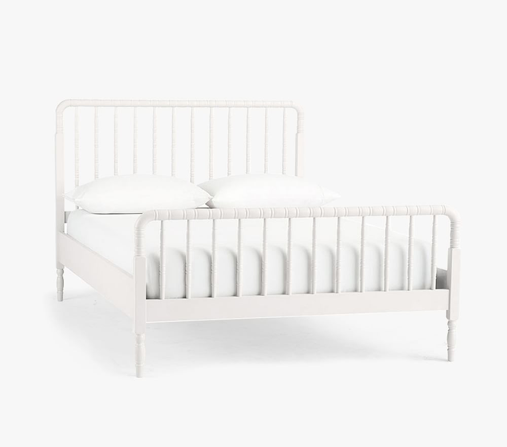 Elsie Bed, Full, Simply White, In-Home Delivery | Pottery Barn Kids