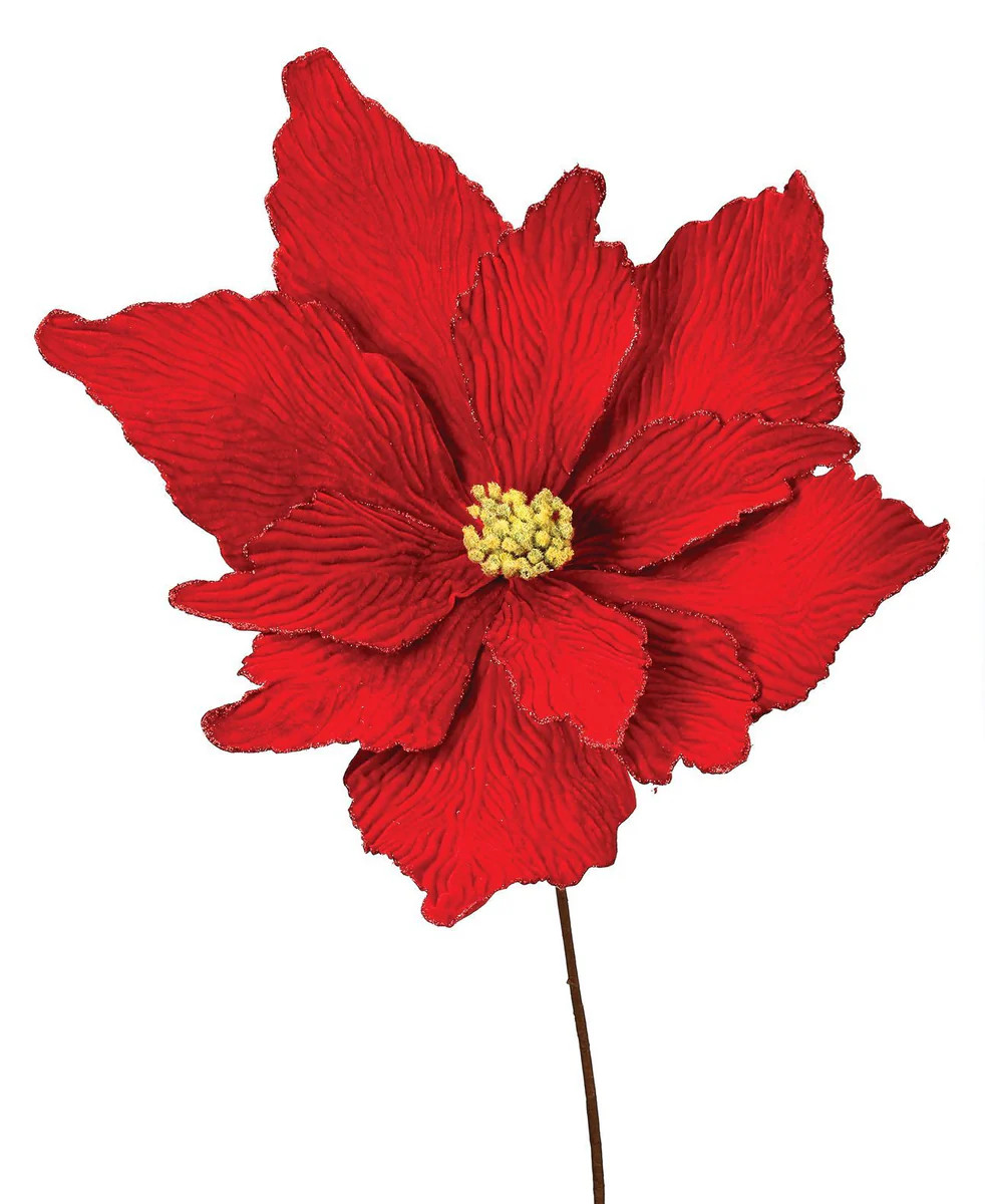 Super Large Poinsettia Pick | Hello Holidays