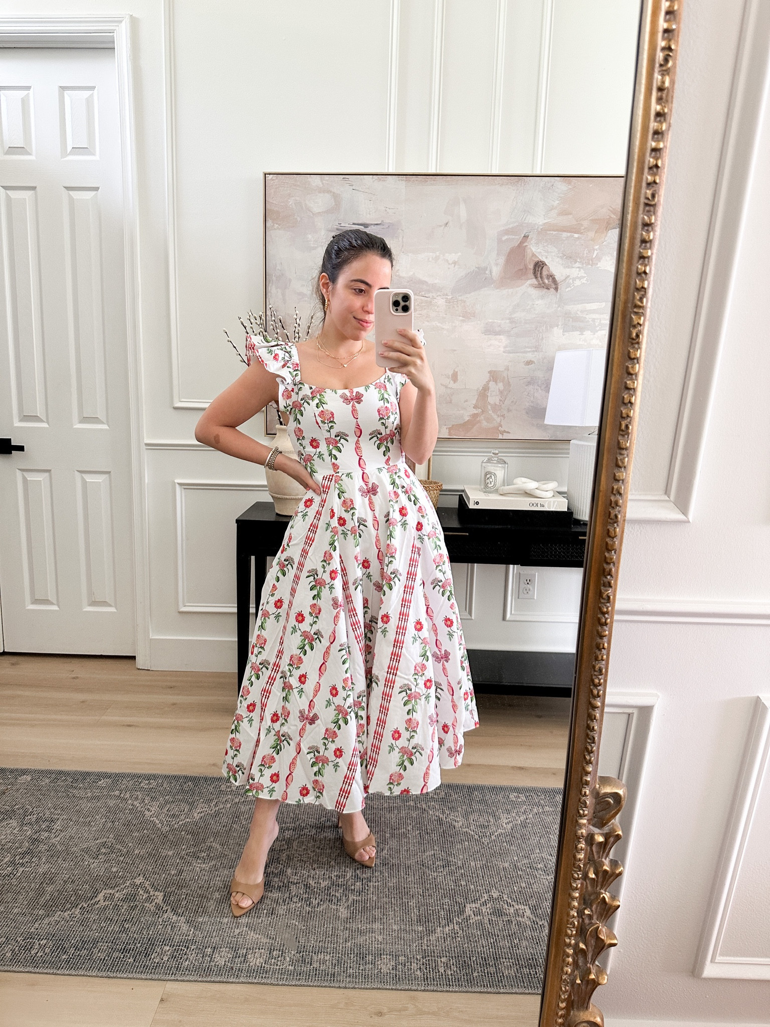 The PERFECT summer midi dress! Under $200 and the fit is amazing. Wearing a size XS



#LTKtravel #LTKwedding #LTKstyletip