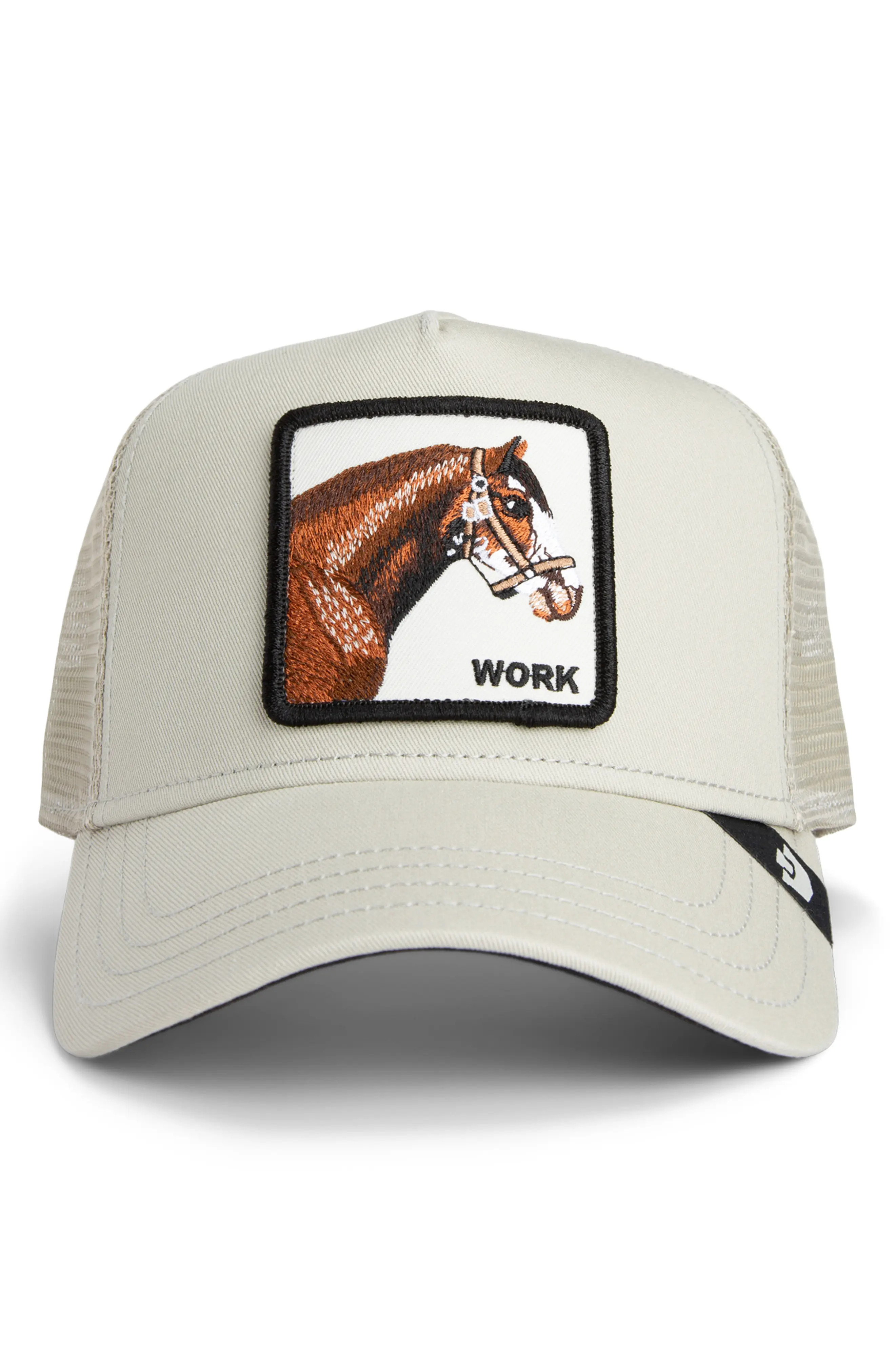 Goorin Bros. Work Horse Embroidered Patch Trucker Hat (Men) | Nordstrom | Nordstrom
