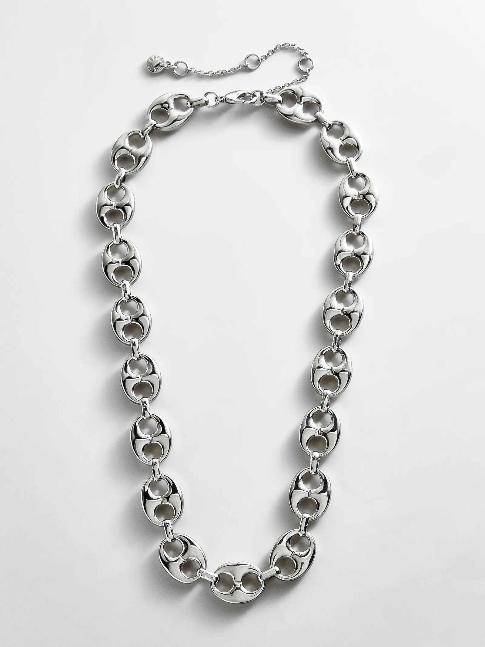 Thalia Silver Necklace - Silver | BaubleBar