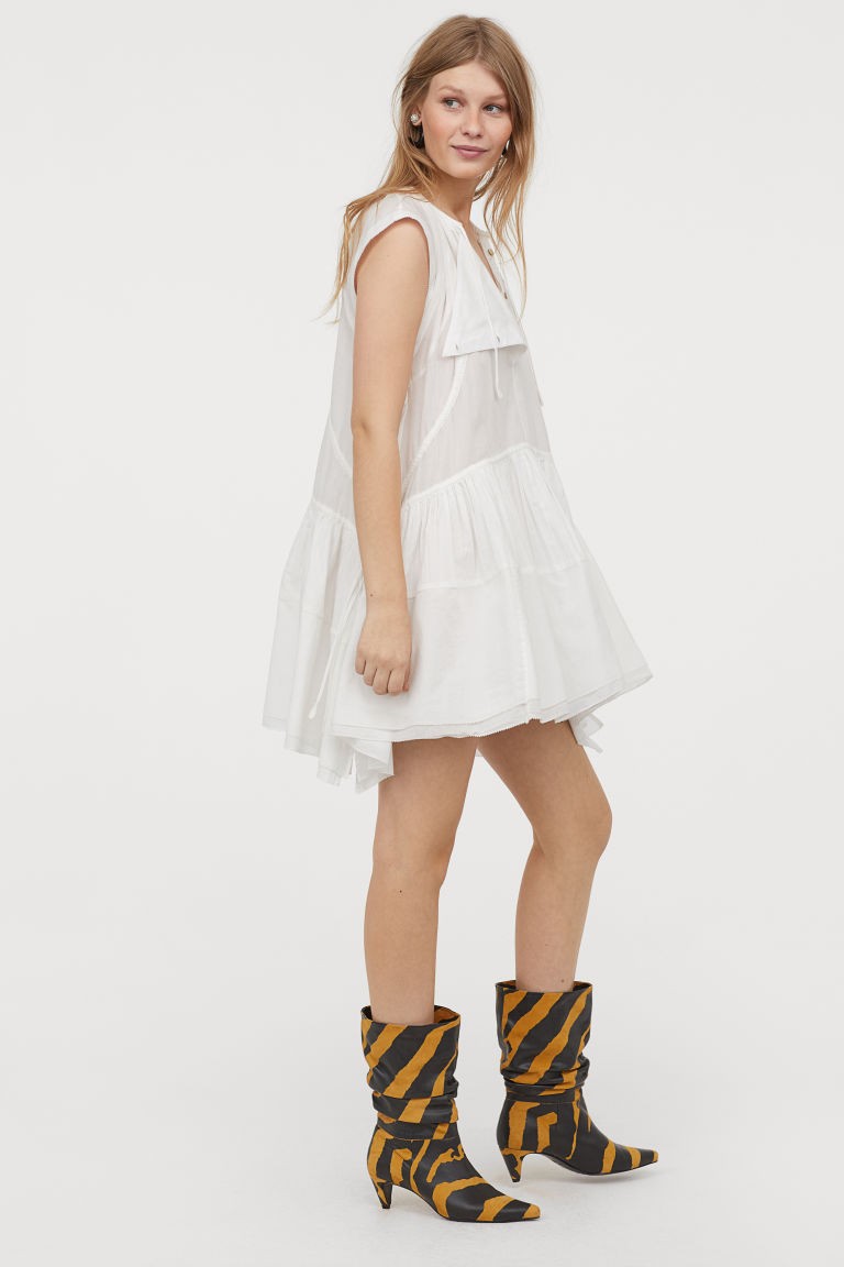 Baumwollkleid | H&M (DE, AT, CH, NL, FI)