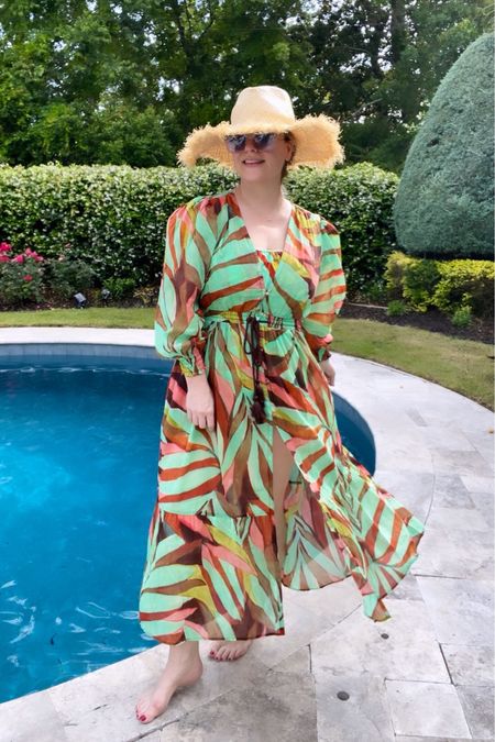 Summer Chic by the pool.☀️

#LTKover40
