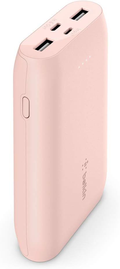 Belkin Portable Power Bank Charger 10K 10000MaH with USB Type C and Dual USB Ports Compatible wit... | Amazon (US)