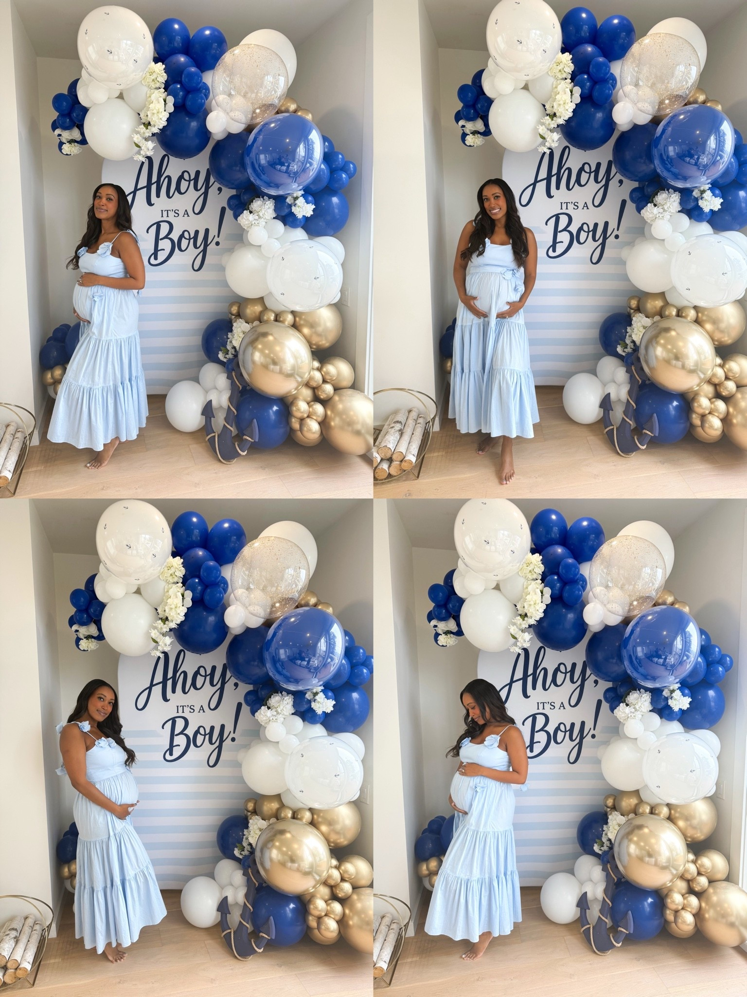 Baby shower dress ⚓️🐋🍼✨

#LTKootd #LTKmomlife #LTKdayinmylife
