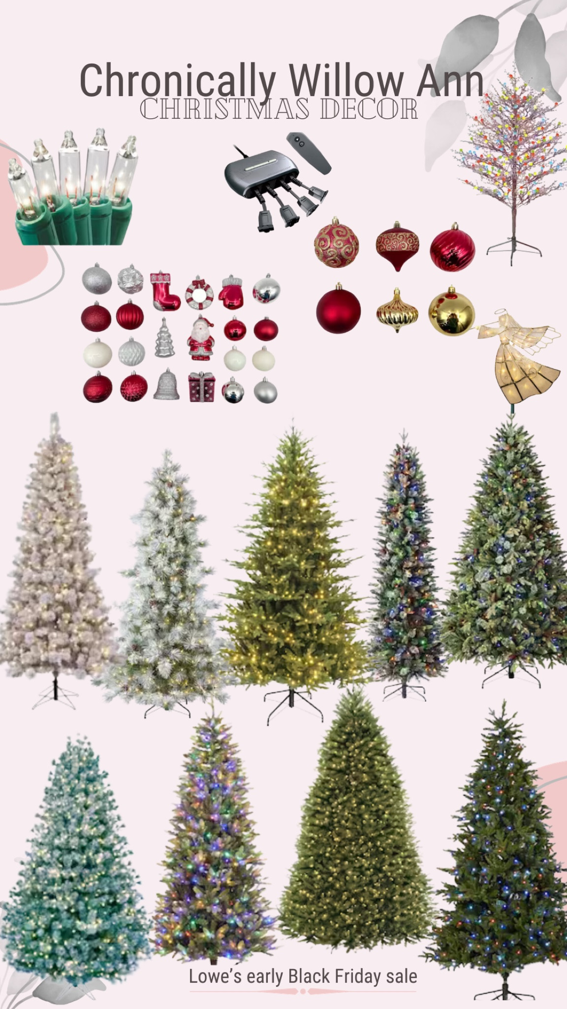 Fantastic and gorgeous Christmas trees on early Black Friday sale so you can be ready right after thanksgiving dinner to put the tree up. So elegant and affordable on a major sale. Perfect tree for your bedroom, or for a second family room. Christmas decor, first Christmas ornaments, Christmas festivities 

#LTKsalealert #LTKSeasonal #LTKCyberWeek