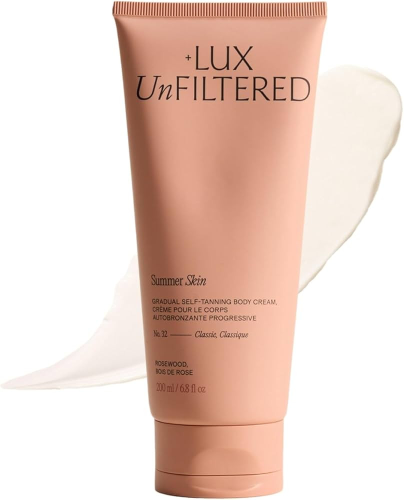 + Lux Unfiltered N°32 Summer Skin Classic Gradual Self Tanner, Hydrating Self Tanning Lotion wit... | Amazon (US)