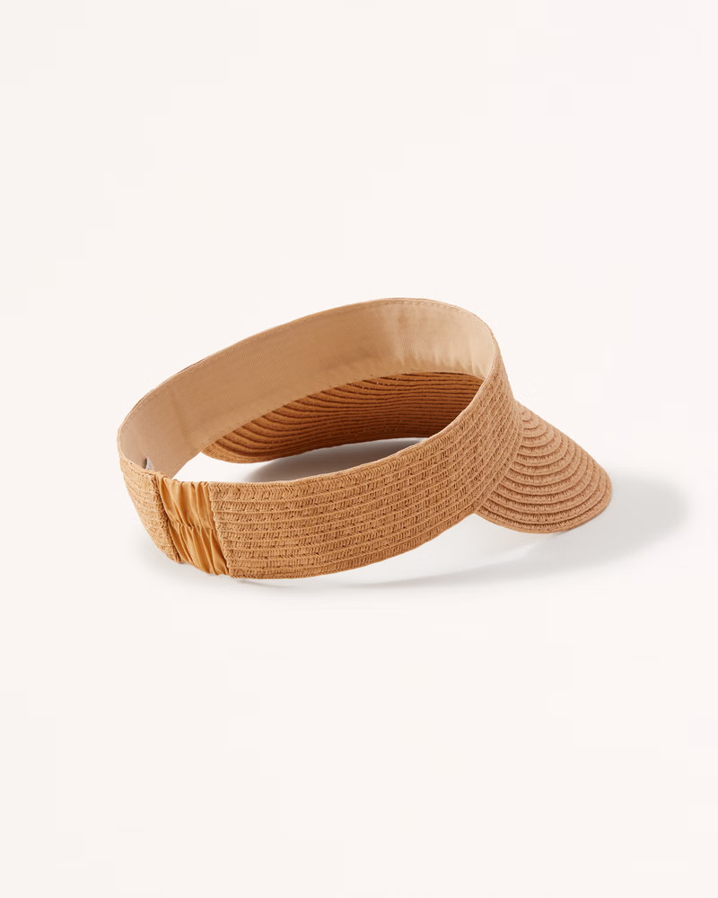 Straw Visor | Abercrombie & Fitch (US)