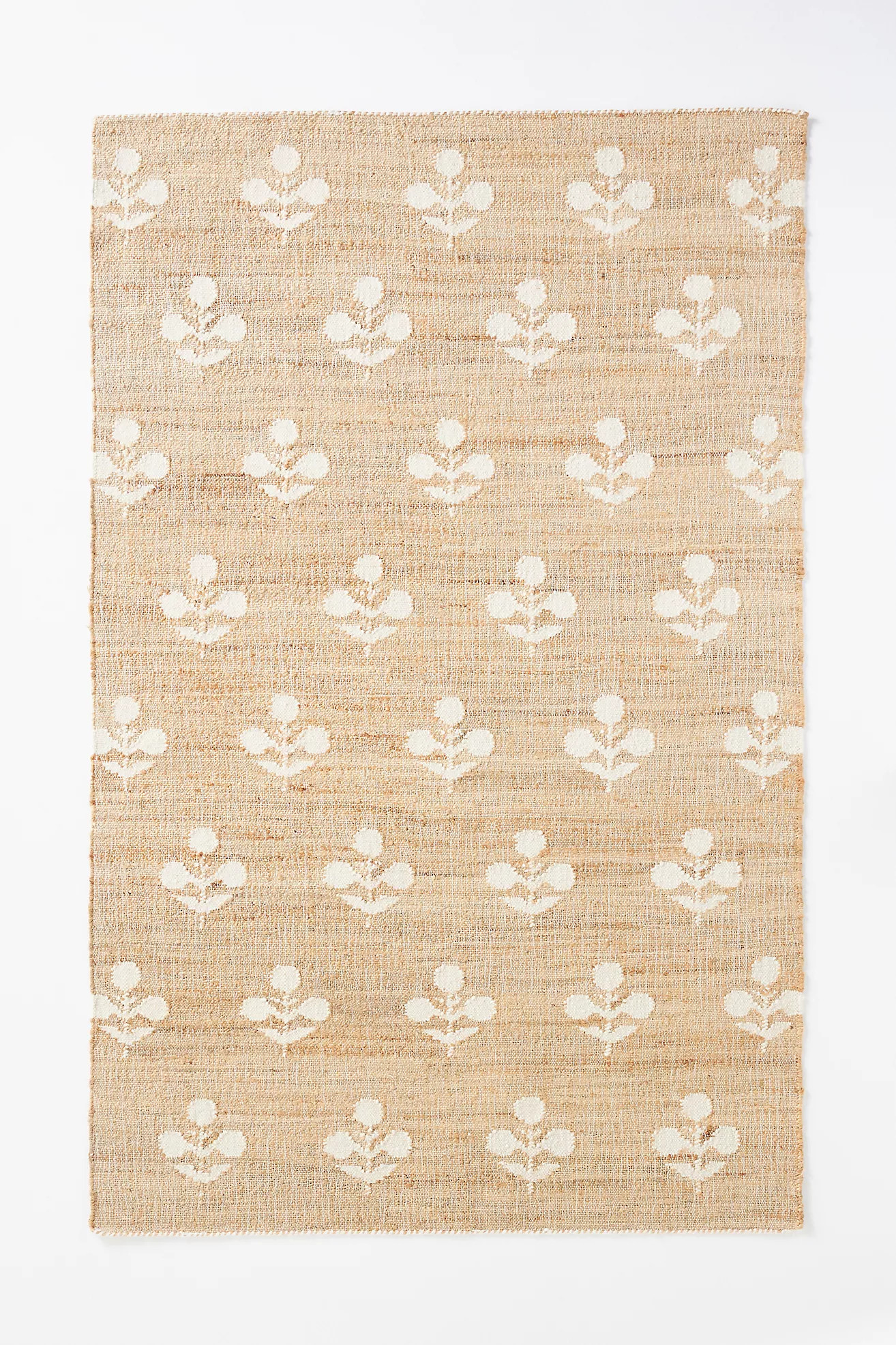 Flatwoven Erin Gates Floral Jute Rug | Anthropologie (US)