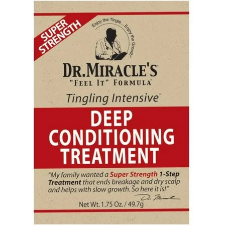 Dr. Miracle s Feel It Formula Super Strength Deep Conditioner 1.75 oz (Pack of 2) | Walmart (US)