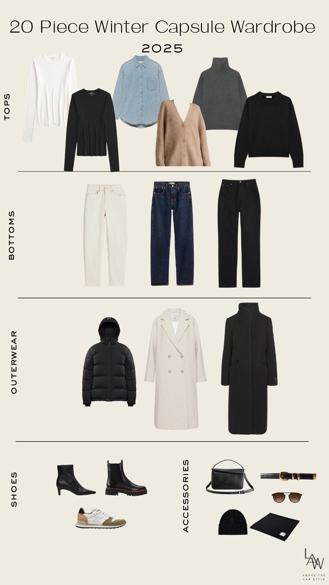 Winter Capsule: 20 Piece Option

#LTKFindsUnder100 #LTKFindsUnder50 #LTKStyleTip