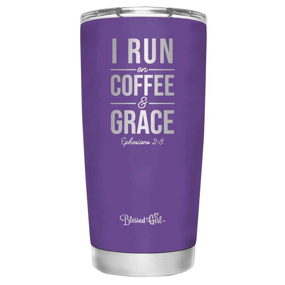 Blessed Girl Womens Stainless Steel Tumbler - Coffee & Grace 20 oz - - - Walmart.com | Walmart (US)