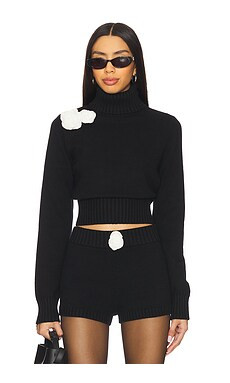 Lovers and Friends Dinah Sweater in Black from Revolve.com | Revolve Clothing (Global)