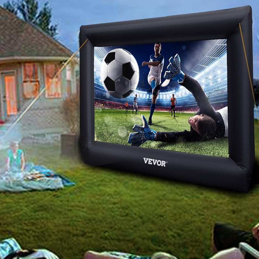20 Feet Inflatable Outdoor Movie Projector Screen,Blow Projector Screen Projection Screen for Outdoo | Amazon (US)