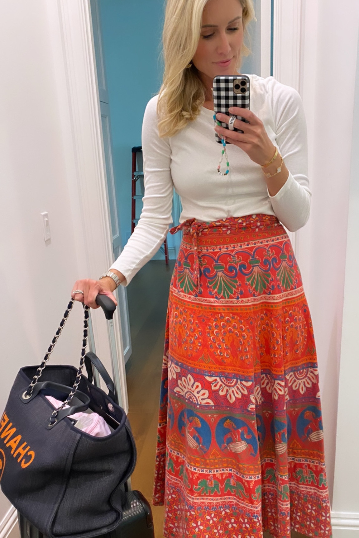 Bringing back fashionable airport travel. Great basic ribbed long sleeve. Wearing a size small. Suggest sizing down. #targetstyle

#LTKstyletip #LTKunder50