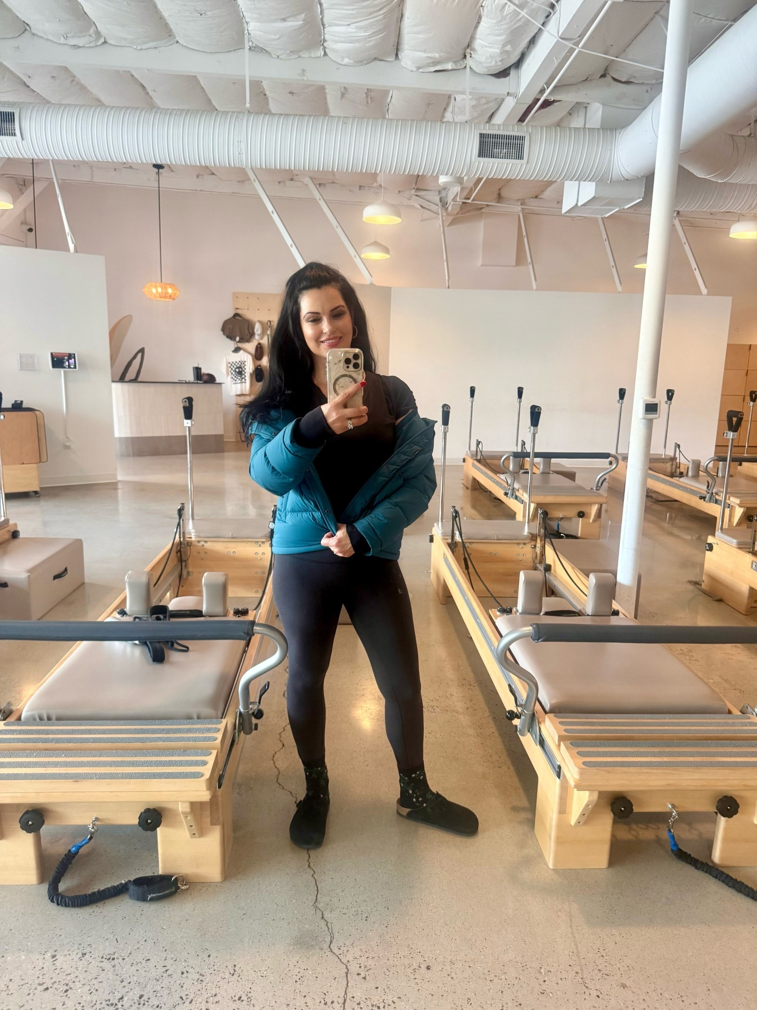 Pilates Time! 

I’m adding in Pilates to start the new year off right! I love how it makes me feel!

Wearing the right workout outfit makes it easier. I love these Lululemon leggings, puffer, and workout top. 💕

#pufferjacket #excerciseoutfit #loungewear  #leggings #sweatpants

#LTKfitnessgoals #LTKvlog #LTKActive
