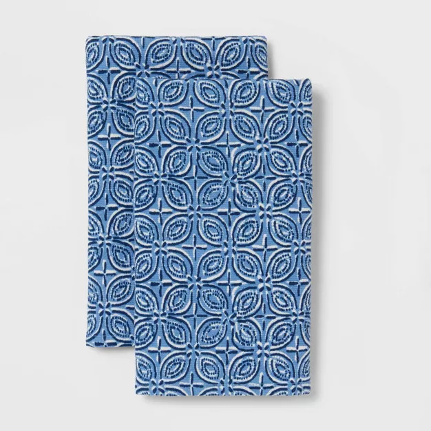 2pc Hand Towels - Threshold™ | Target