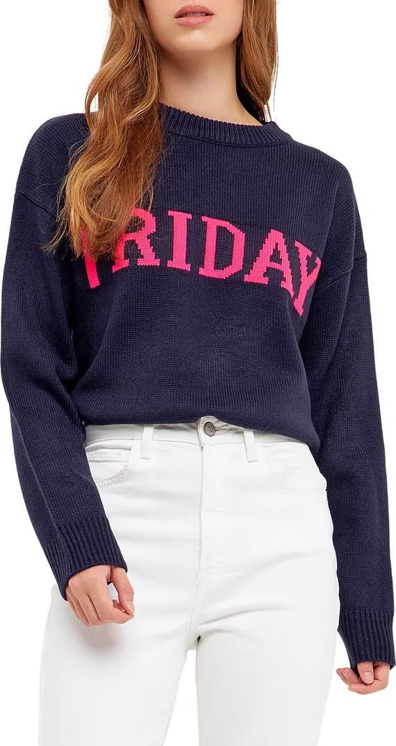 Weekday Motif Sweater | Nordstrom