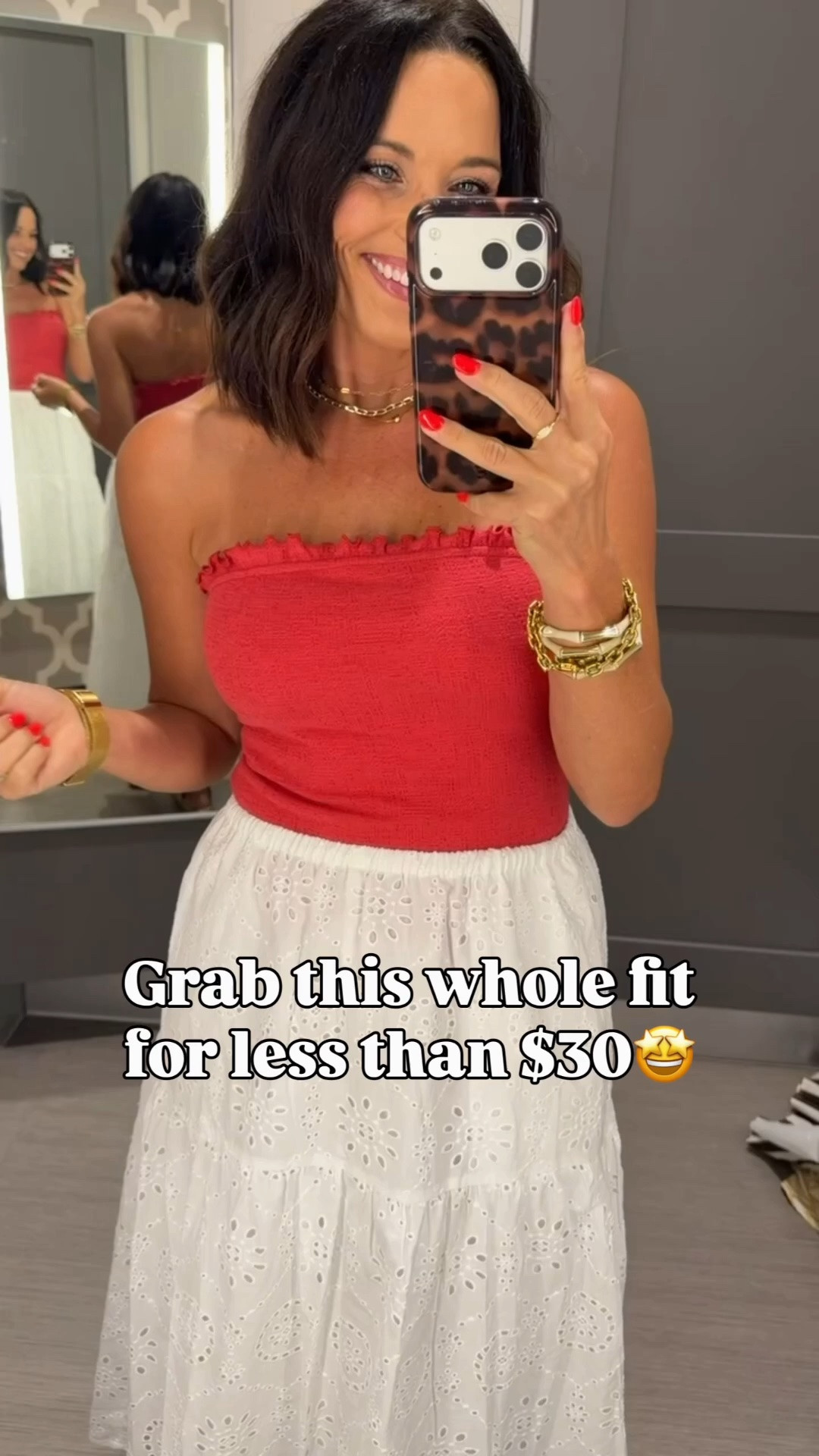 This set is giving expensive boutique vibes without the boutique price 🤍❤️

The cutest red + white combo for the 4th, summer vacations, or weekend brunch. Even better? The whole outfit is under $30! 🇺🇸✨

Size Small • 5’3 for reference

#TargetStyle #TargetFinds #TargetCircleWeek #FourthOfJulyOutfit #SummerStyle #AffordableFashion #RedWhiteAndBlue #LTKStyle #TargetFashion #BudgetFriendlyFashion