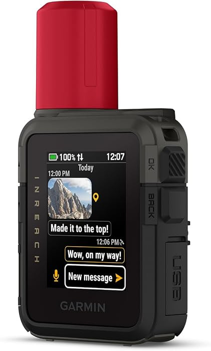 Garmin inReach® Mini 3 Plus, Rugged Global Satellite Communicator with Touchscreen Texting, Phot... | Amazon (US)